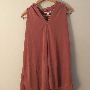 Women’s rusted pink tank top/ blouse.